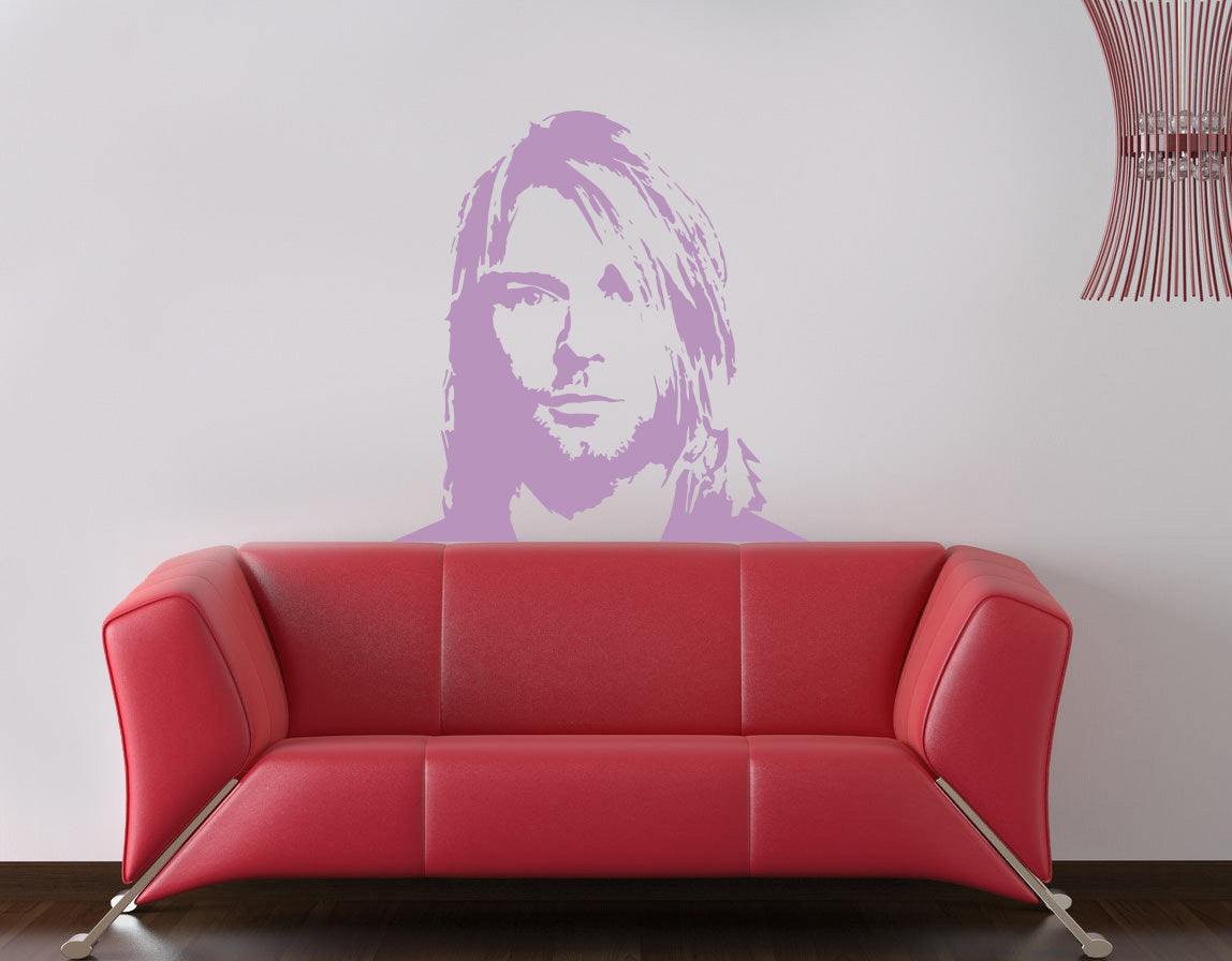 Musician Wall Sticker Decal Stencil Silhouette ST177