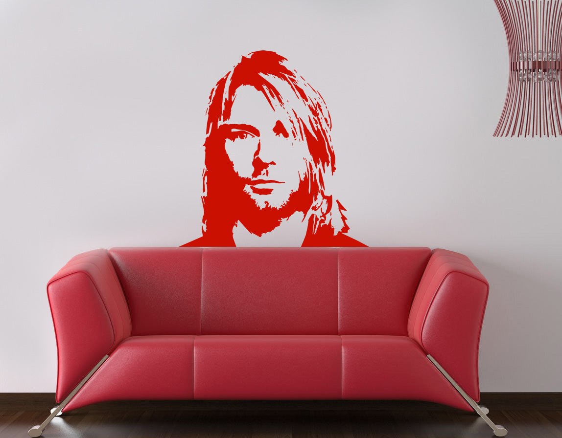 Musician Wall Sticker Decal Stencil Silhouette ST177
