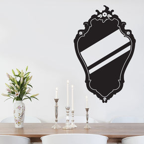 MIRROR Wall Sticker Decal Stencil Silhouette ST201