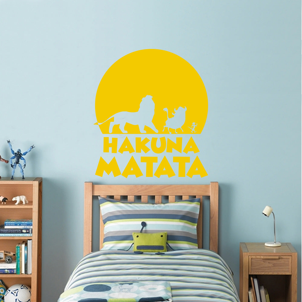Cartoon Movie Wall Sticker Autocollant Décalque Stencil Silhouette ST225
