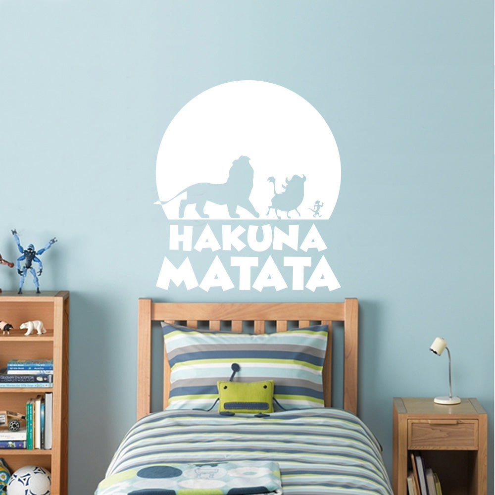 Cartoon Movie Wall Sticker Autocollant Décalque Stencil Silhouette ST225