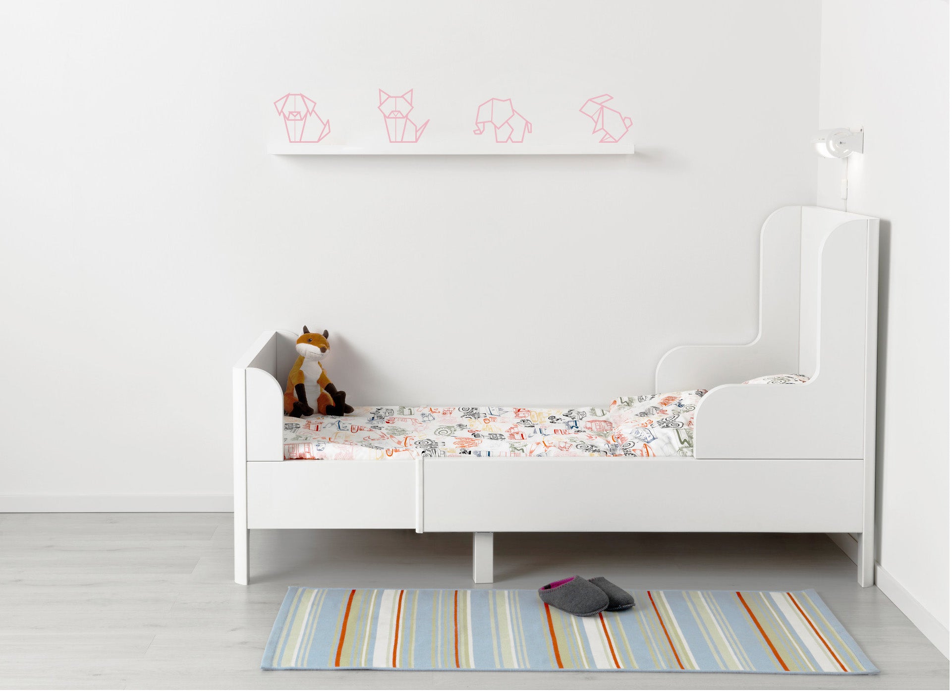ORIGAMI ANIMALS Wall Sticker Decal Stencil Silhouette ST401