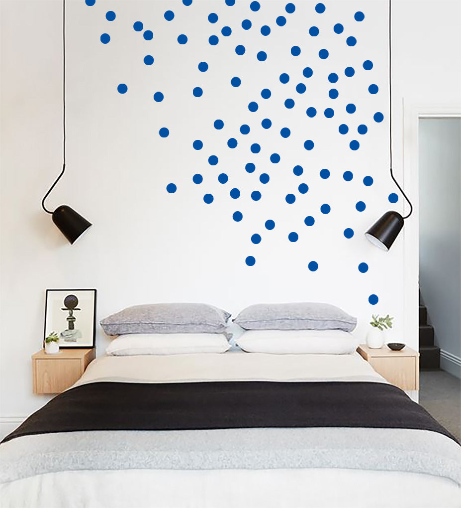 POLKA DOTS SET Wall Sticker Decal Stencil Silhouette ST283