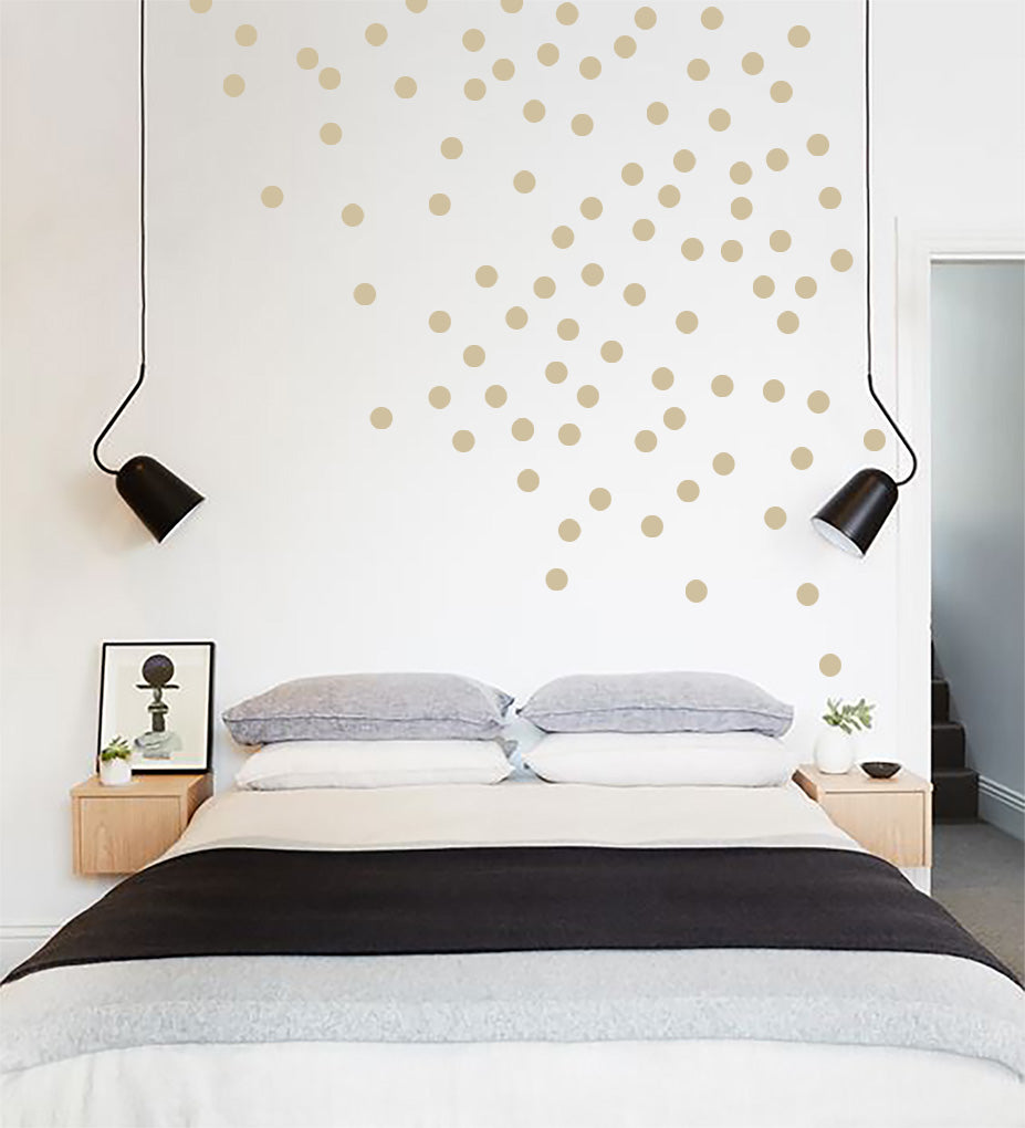 POLKA DOTS SET Wall Sticker Decal Stencil Silhouette ST283