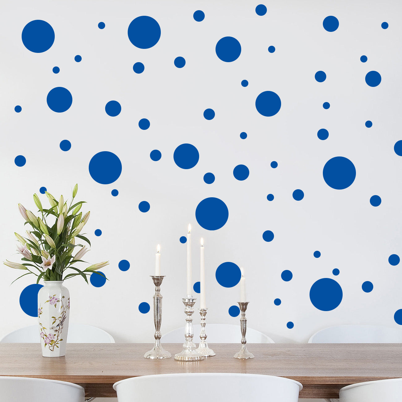 Polka Dots SET Wall Sticker Decal Stencil Silhouette ST284