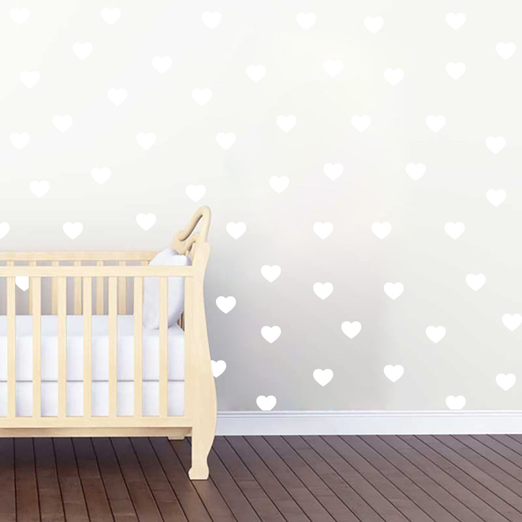 Heart SET Wall Sticker Decal Stencil Silhouette ST291