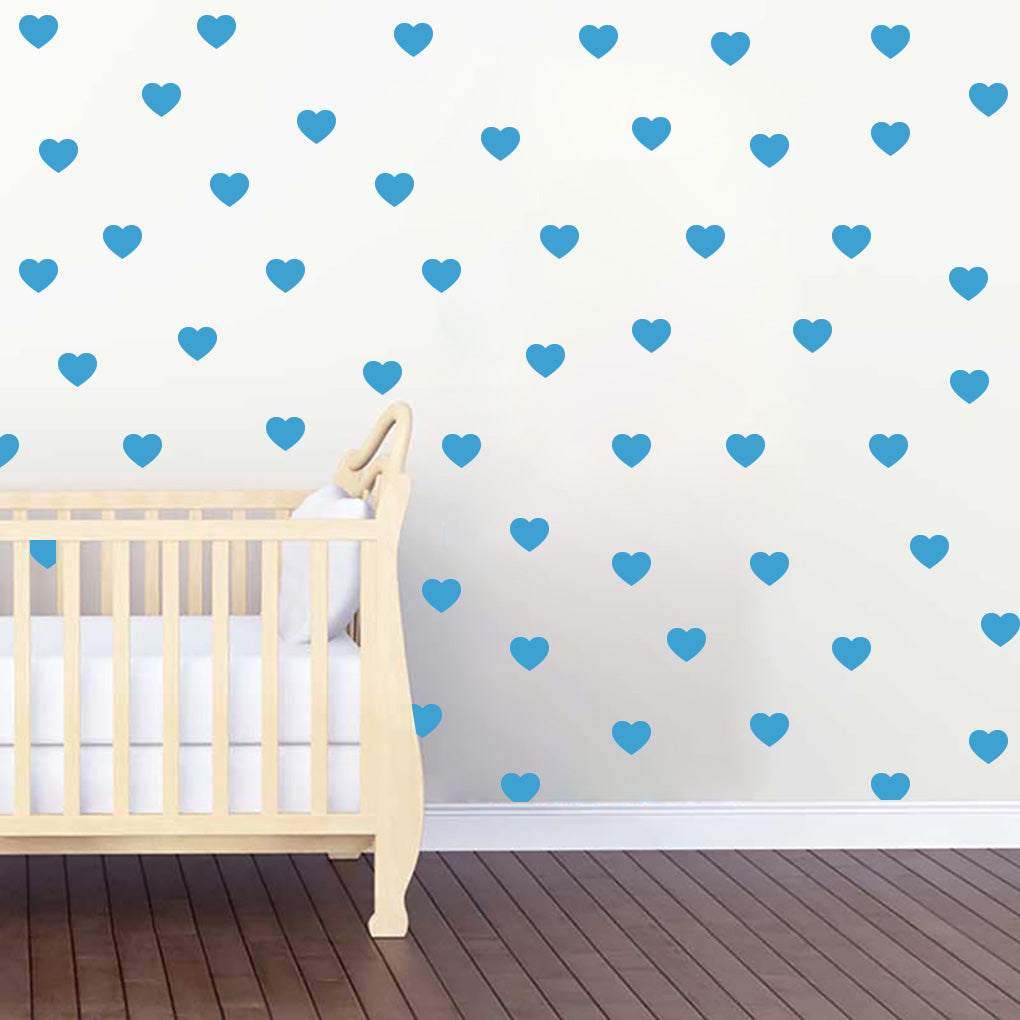 Heart SET Wall Sticker Decal Stencil Silhouette ST291