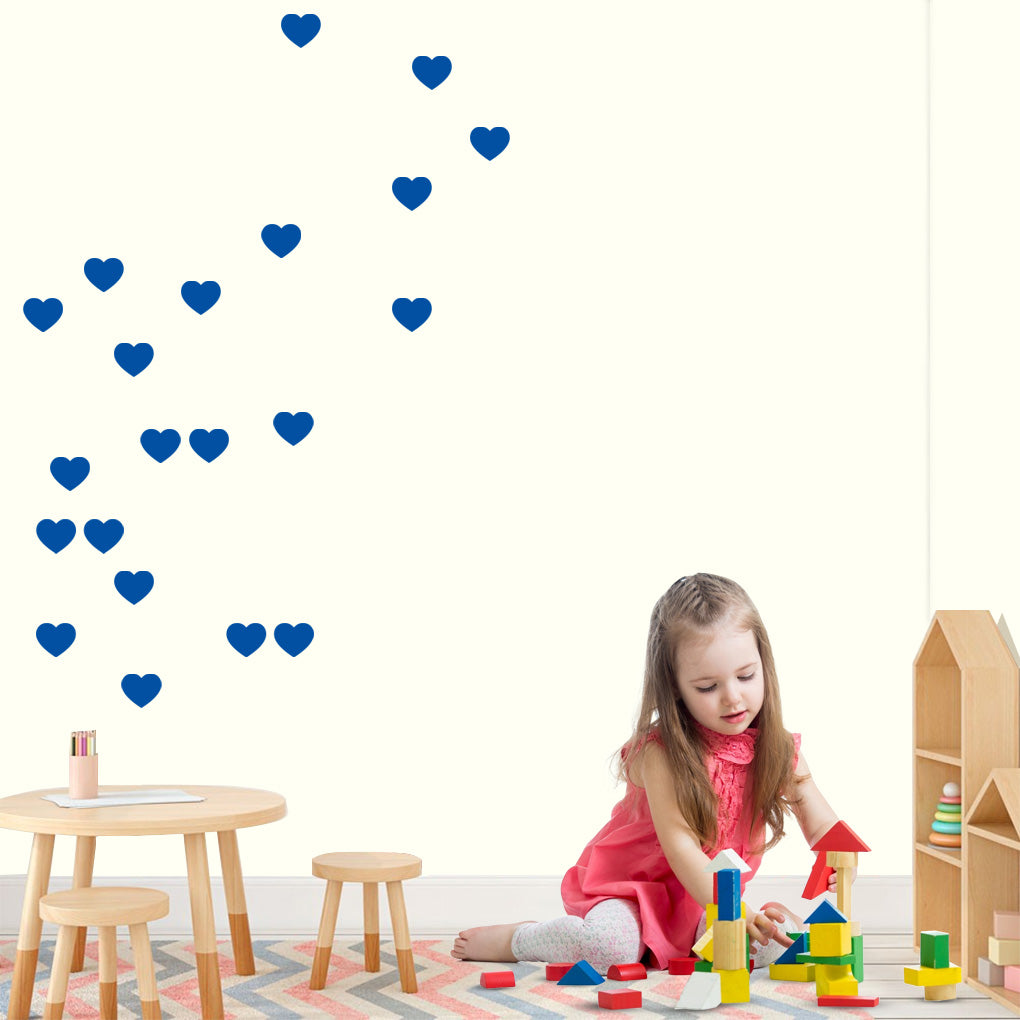 Heart SET Wall Sticker Decal Stencil Silhouette ST291