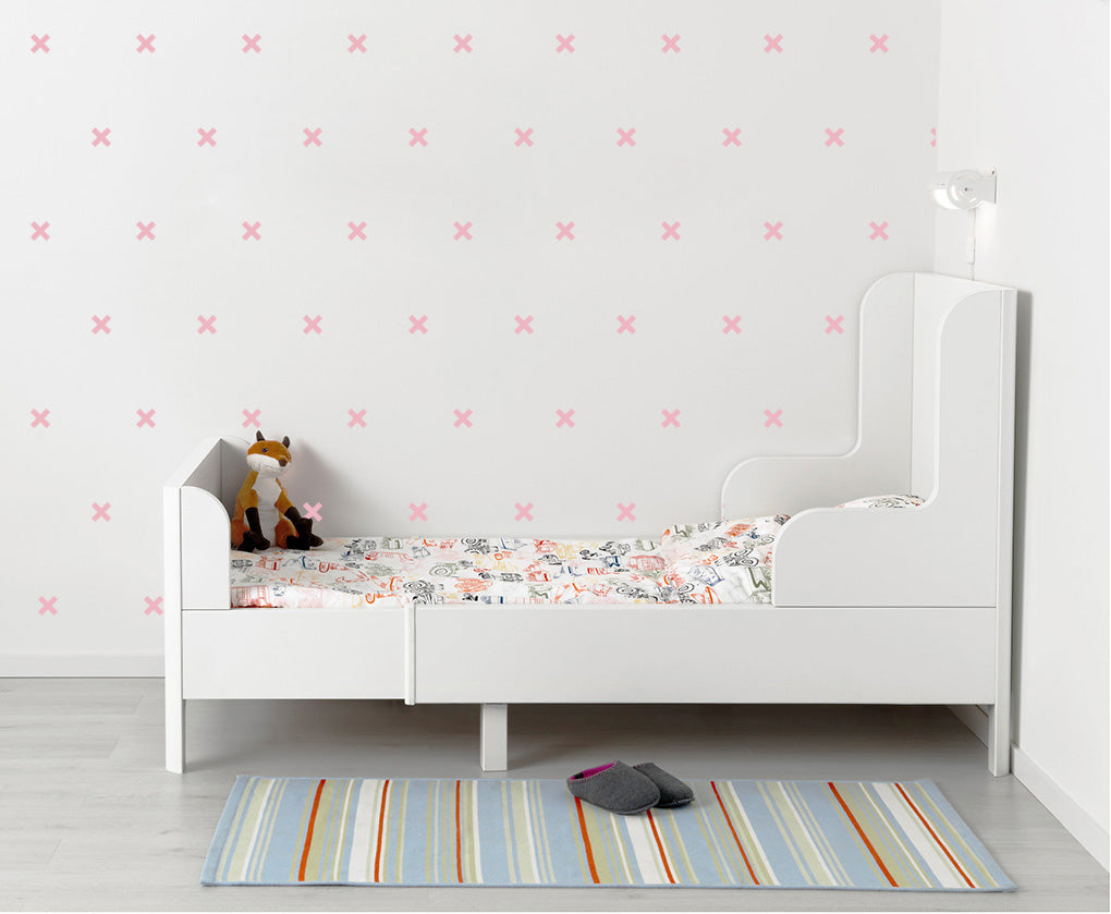 CROSS SET Wall Sticker Decal Stencil Silhouette ST293