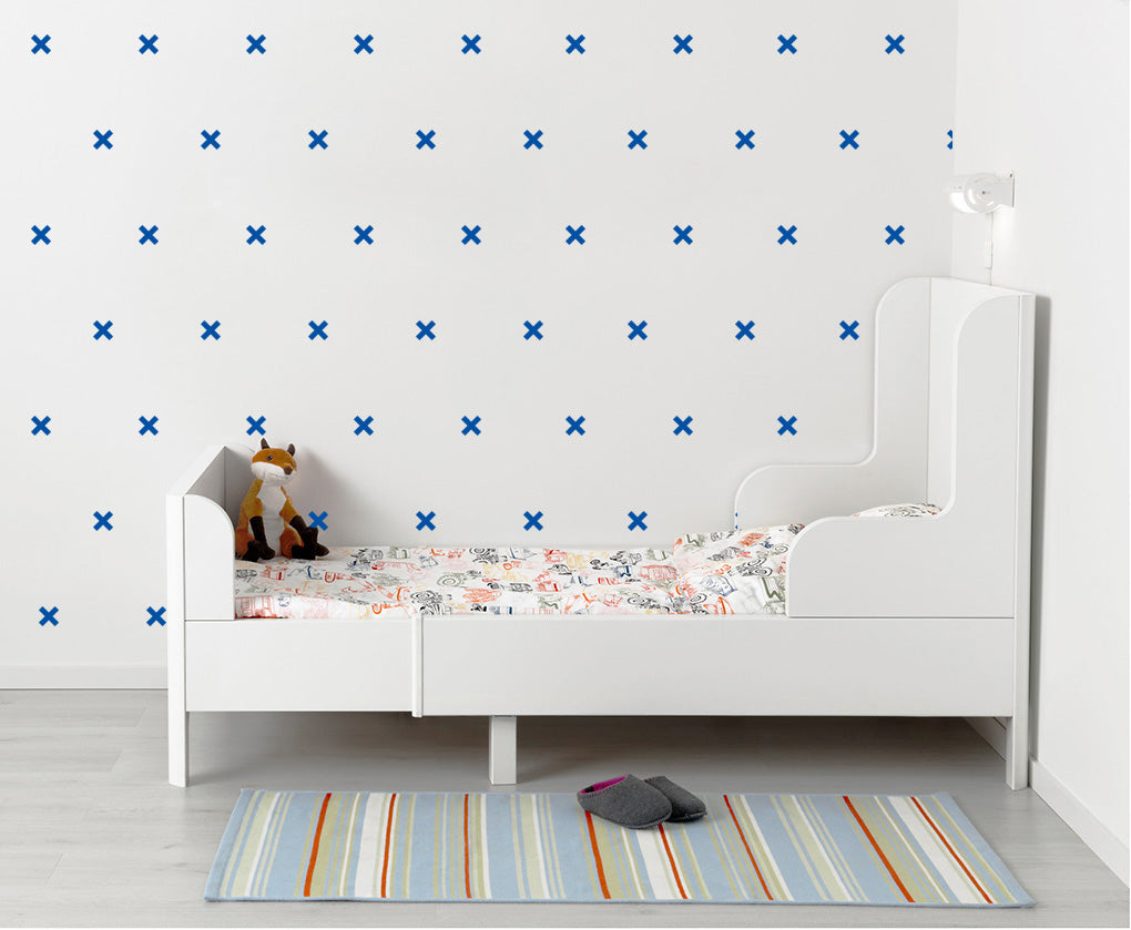 CROSS SET Wall Sticker Decal Stencil Silhouette ST293