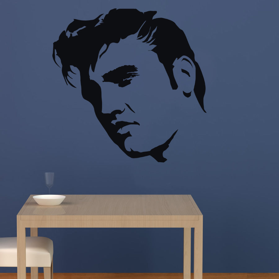 Singer Wall Sticker Decal Stencil Silhouette ST29