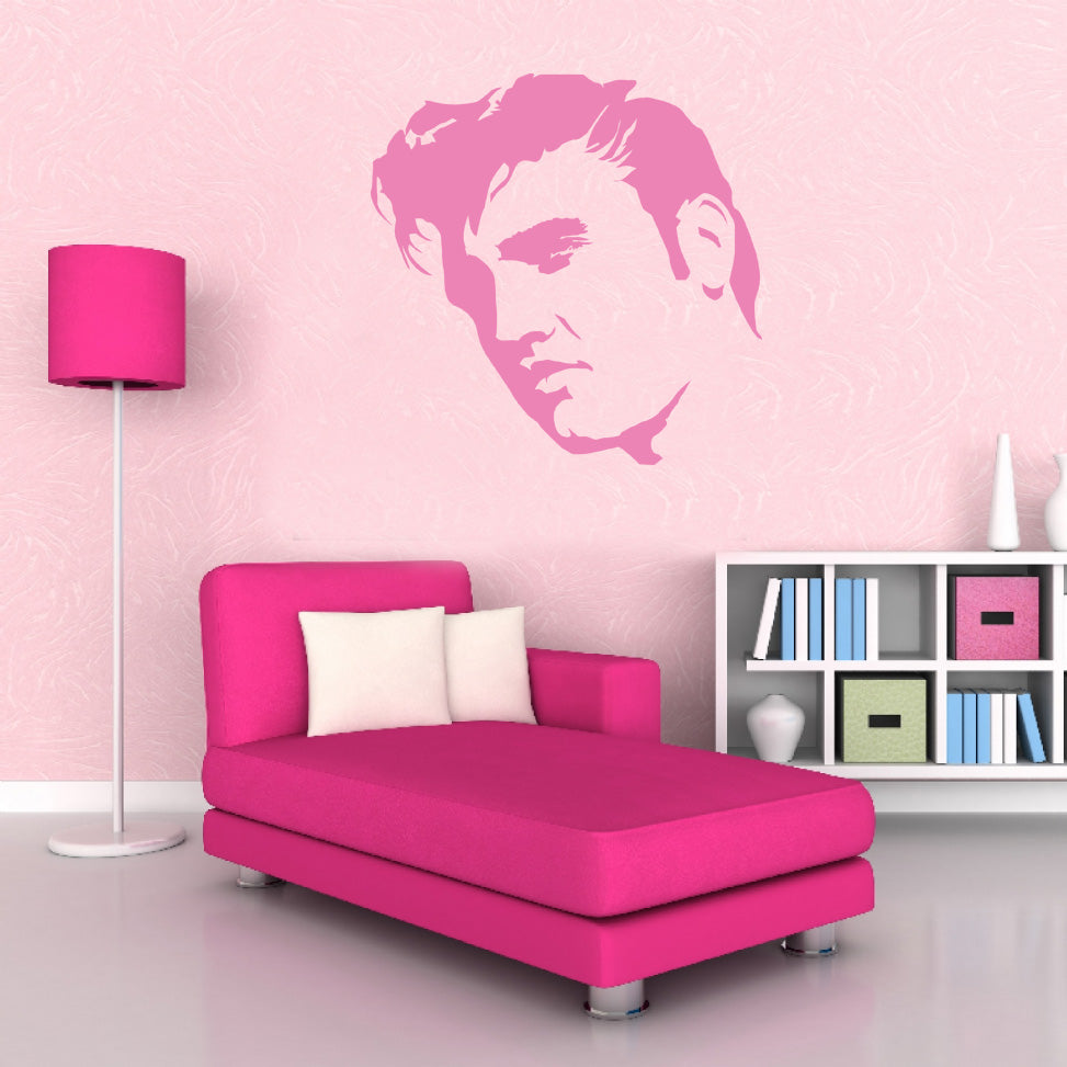 Singer Wall Sticker Decal Stencil Silhouette ST29