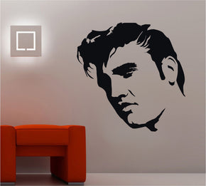 Singer Wall Sticker Autocollant Décalque Stencil Silhouette ST29