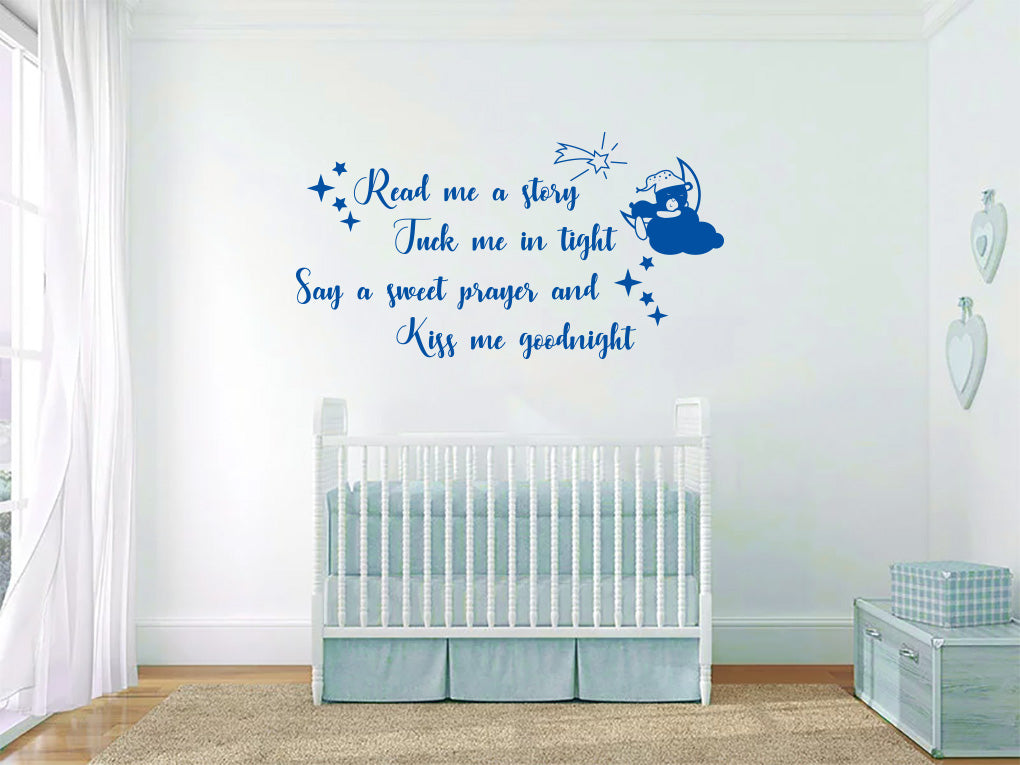 TUCK ME TIGHT Sticker Decal Stencil Silhouette ST328