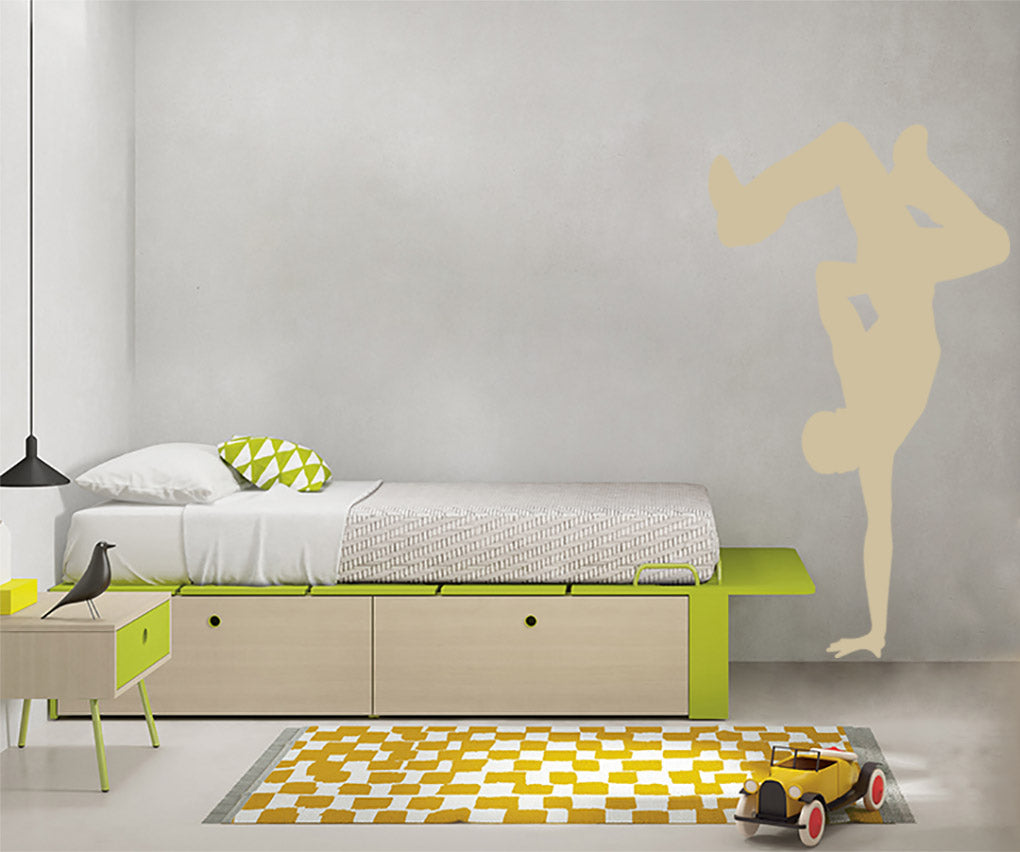 BREAK DANCE Wall Sticker Decal Stencil Silhouette ST335