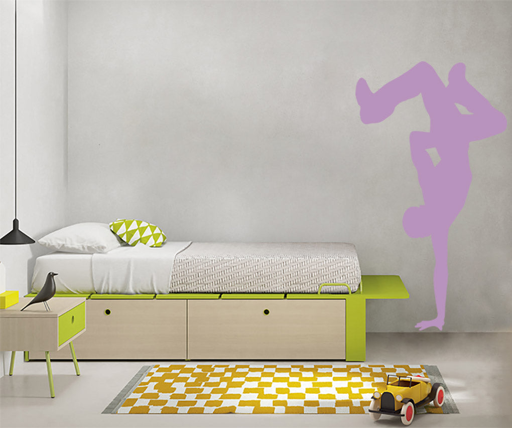 BREAK DANCE Wall Sticker Decal Stencil Silhouette ST335