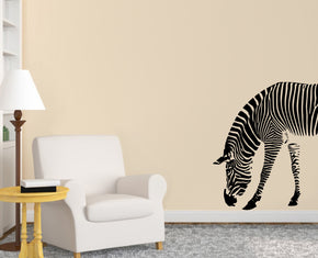 Zebra Wall Sticker Decal Stencil Silhouette ST359