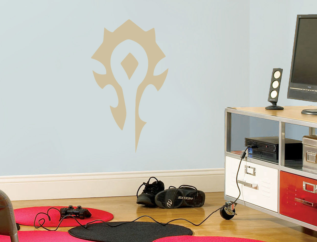 Video Game Wall Sticker Decal Stencil Silhouette ST391