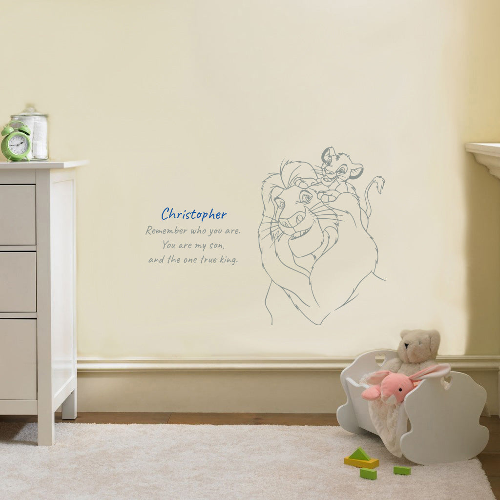 DONT FORGET Personalized  Inspirational Quotes Wall Sticker Decal ST397