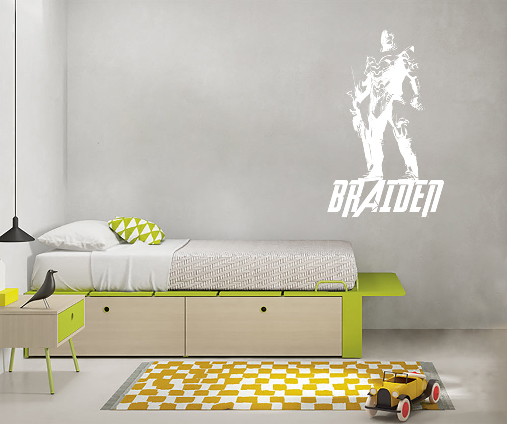 Thanos The Avengers Personalized Wall Sticker Decal Stencil Silhouette ST419