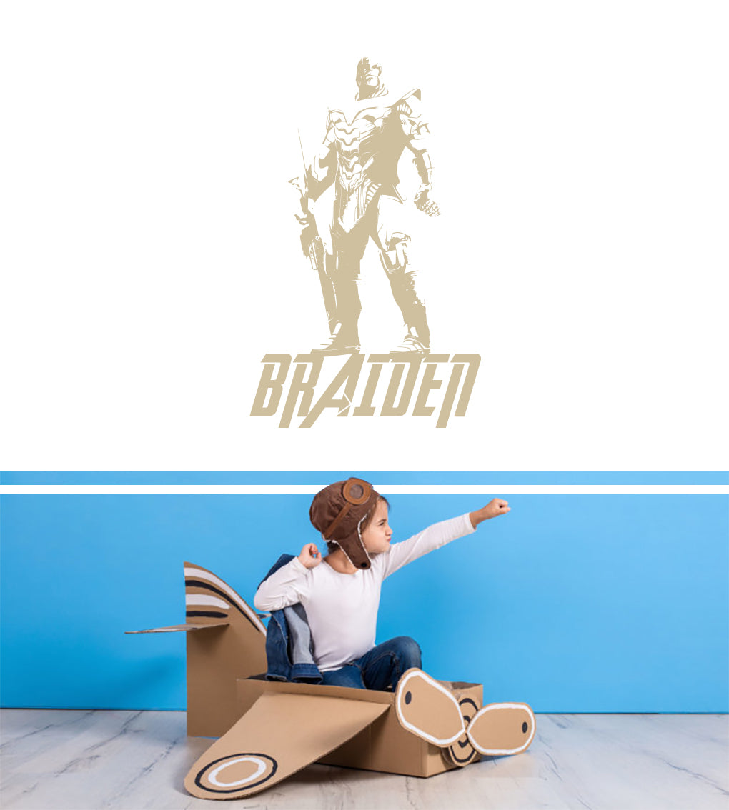 Thanos The Avengers Personalized Wall Sticker Decal Stencil Silhouette ST419
