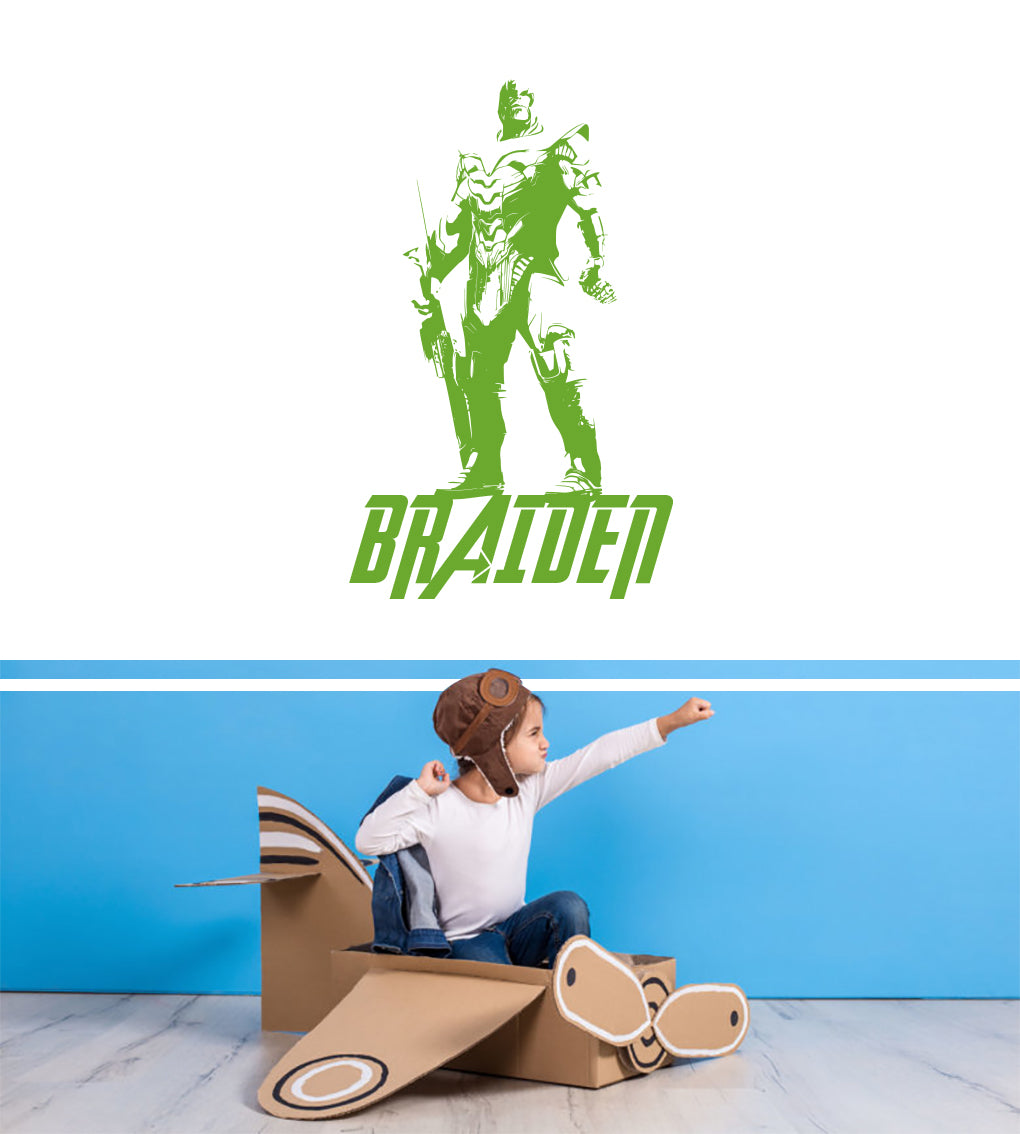 Thanos The Avengers Personalized Wall Sticker Decal Stencil Silhouette ST419