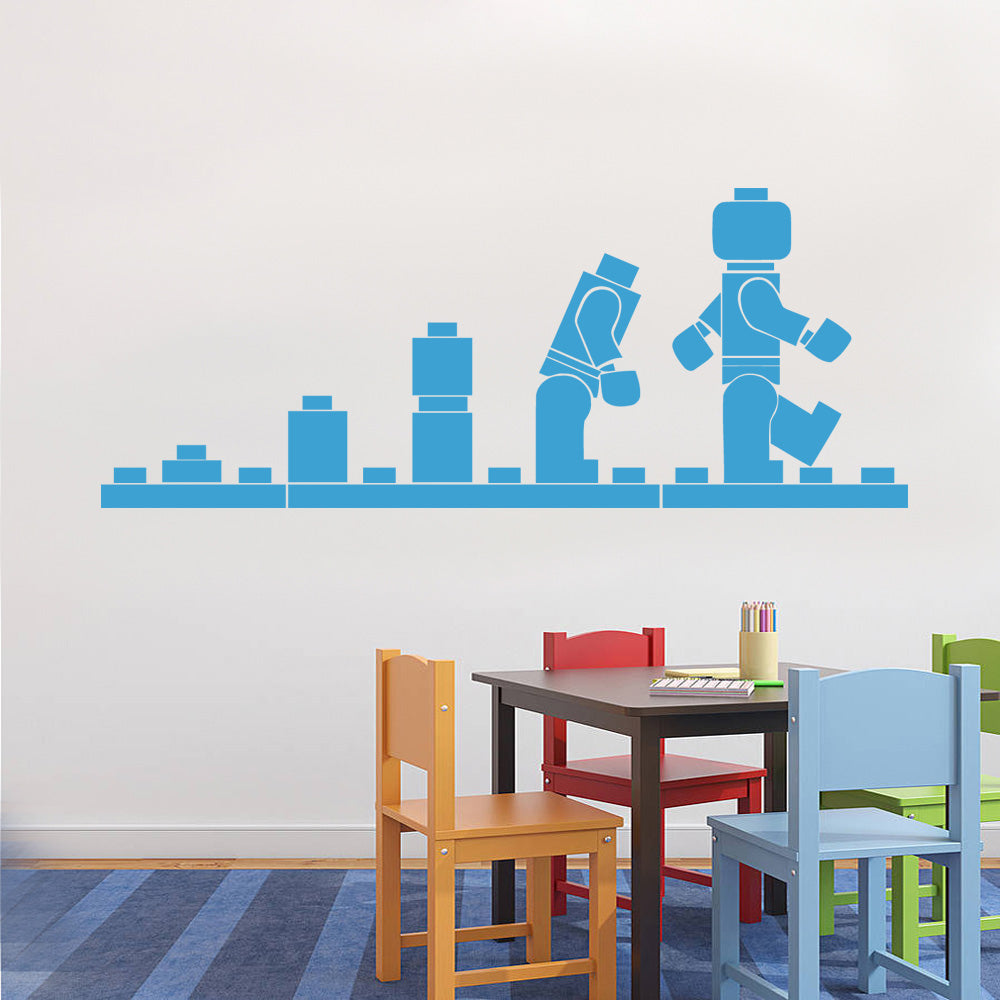 EVOLUTION Wall Sticker Decal Stencil Silhouette ST54