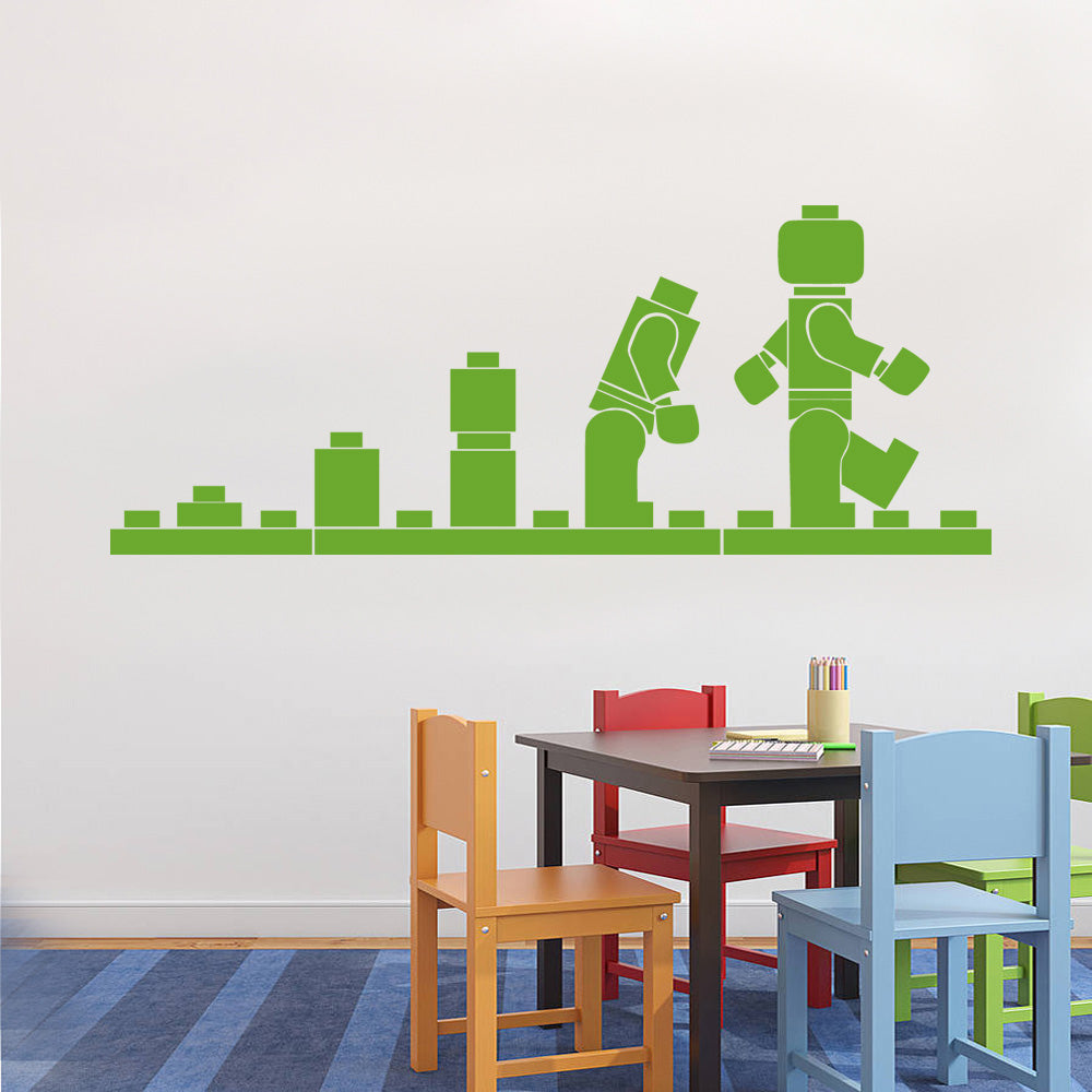 EVOLUTION Wall Sticker Decal Stencil Silhouette ST54