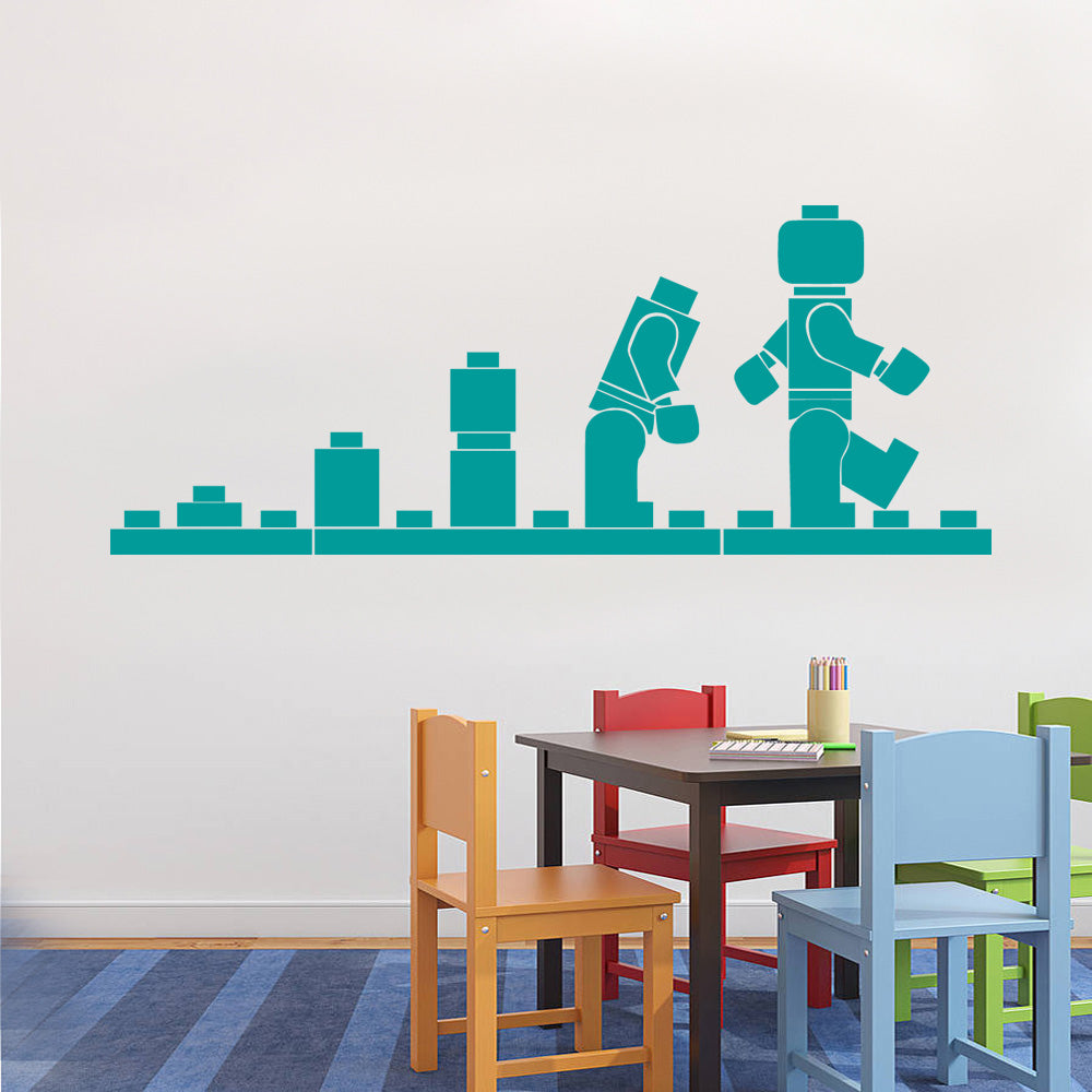 EVOLUTION Wall Sticker Decal Stencil Silhouette ST54