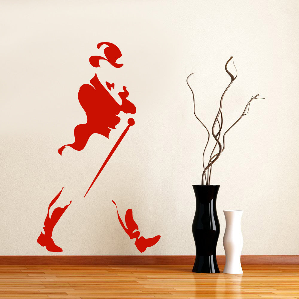 Whiskey Wall Sticker Decal Stencil Silhouette ST61