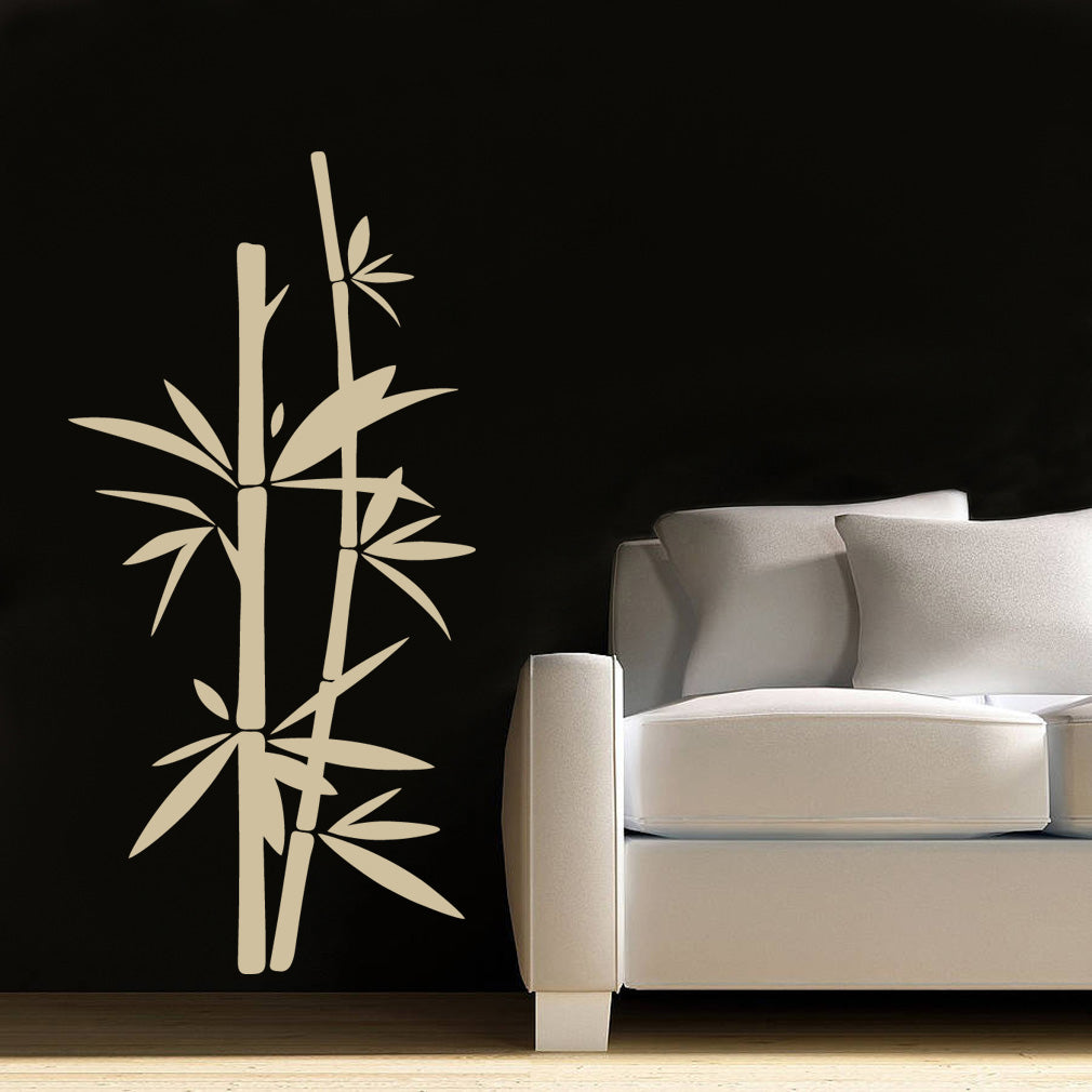 CHINESE BAMBOO Wall Sticker Decal Stencil Silhouette ST75