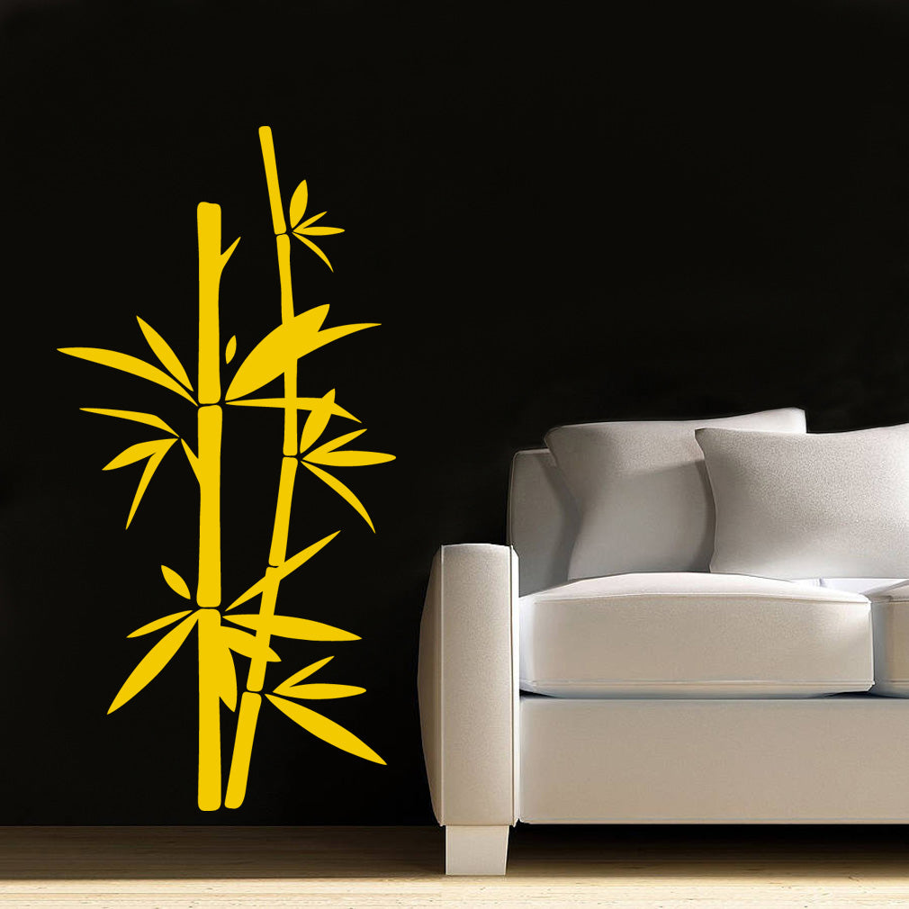 CHINESE BAMBOO Wall Sticker Decal Stencil Silhouette ST75