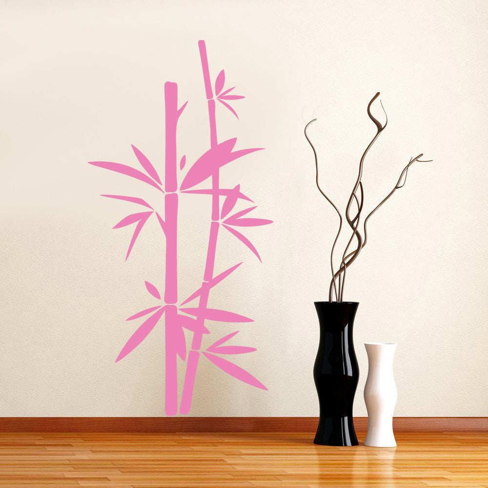 CHINESE BAMBOO Wall Sticker Decal Stencil Silhouette ST75