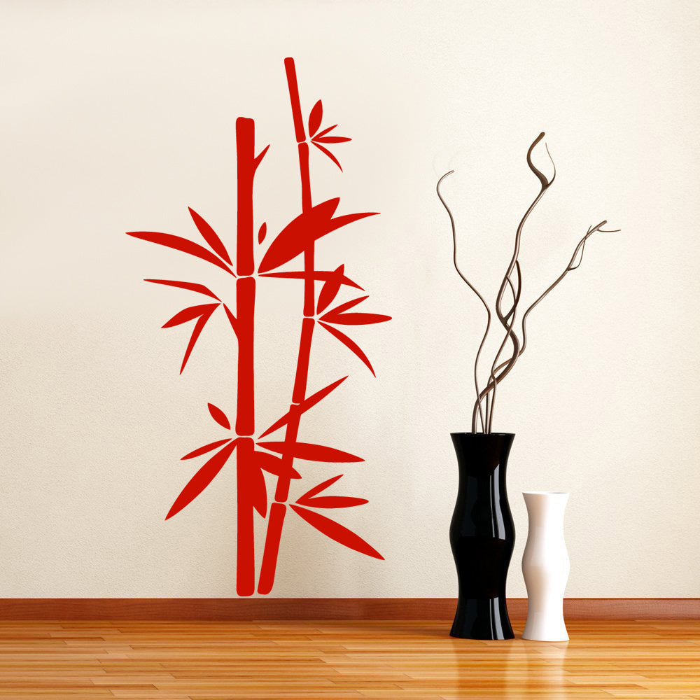 CHINESE BAMBOO Wall Sticker Decal Stencil Silhouette ST75