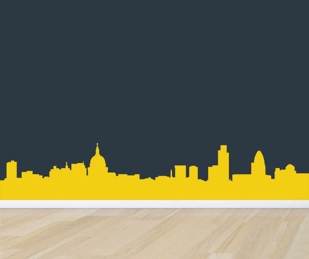 London Skyline Wall Sticker Decal Stencil Silhouette ST94