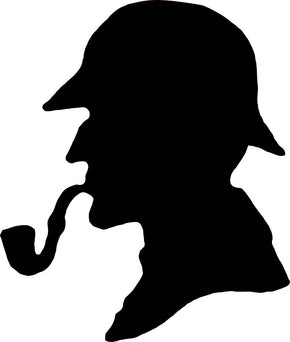 Private Detective Wall Sticker Decal Stencil Silhouette ST89