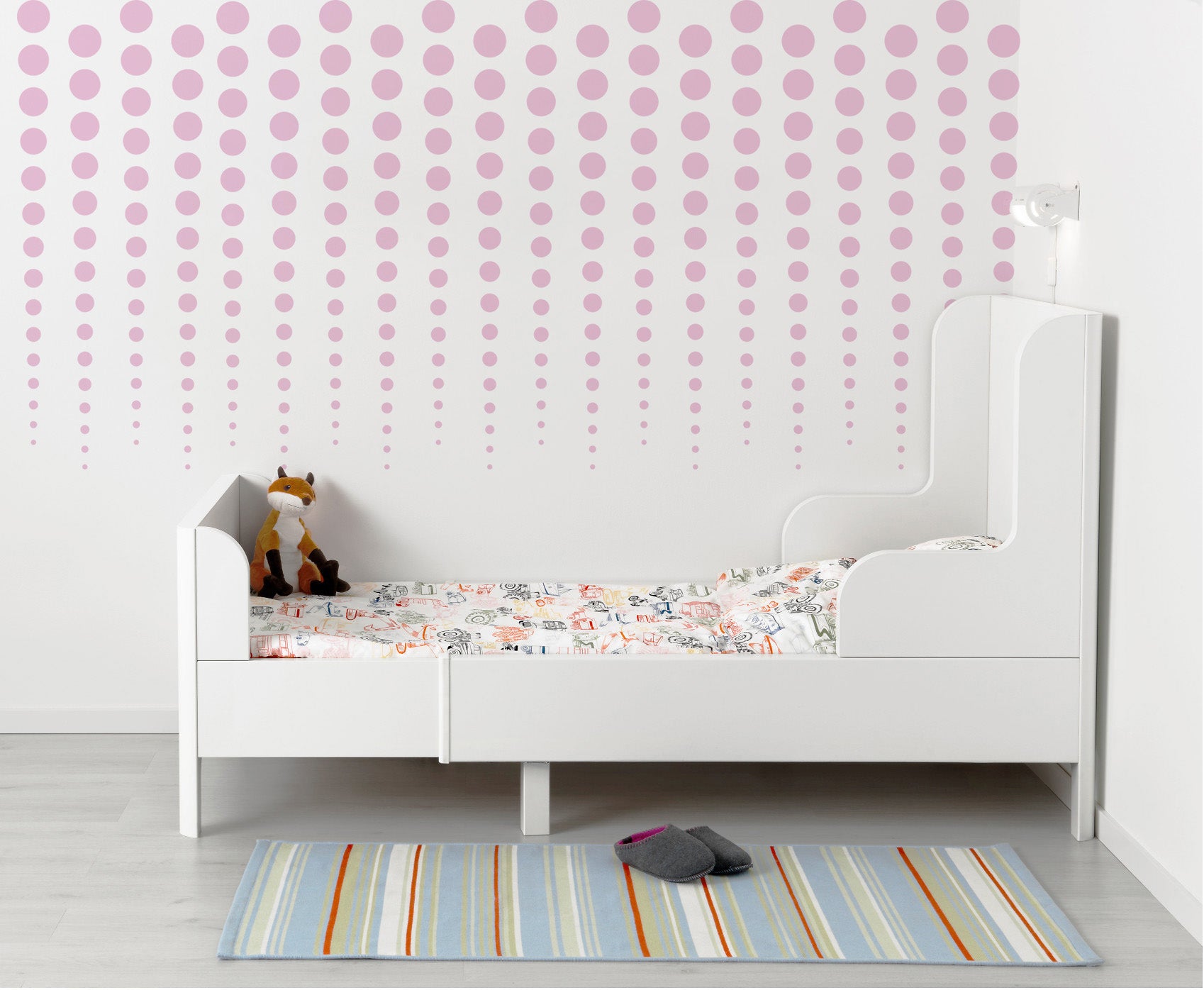 Rain Of Dots Wall Sticker Decal Stencil Silhouette ST252