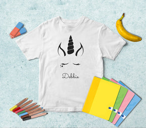 Unicorn Personalized Name T-shirt TS088