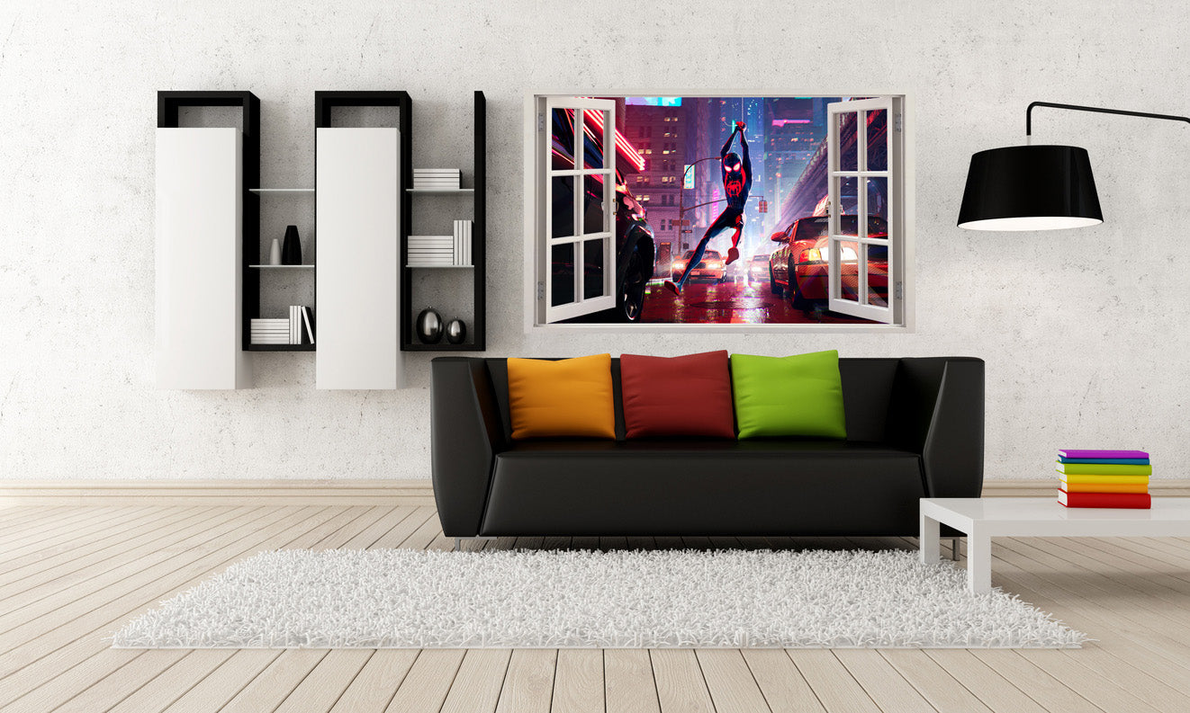 Super Heroes 3D Window Wall Sticker Decal W001