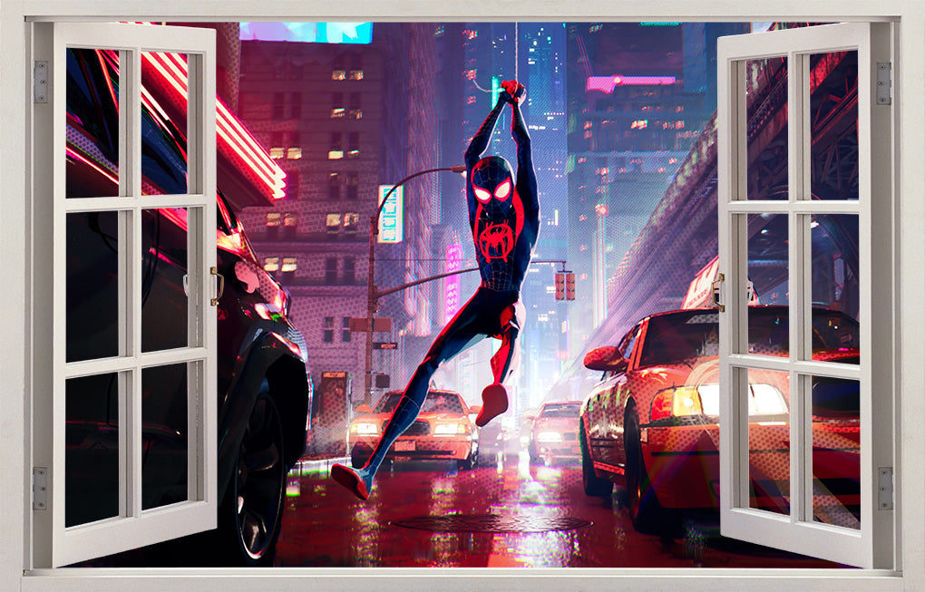 Super Heroes 3D Window Wall Sticker Decal W001