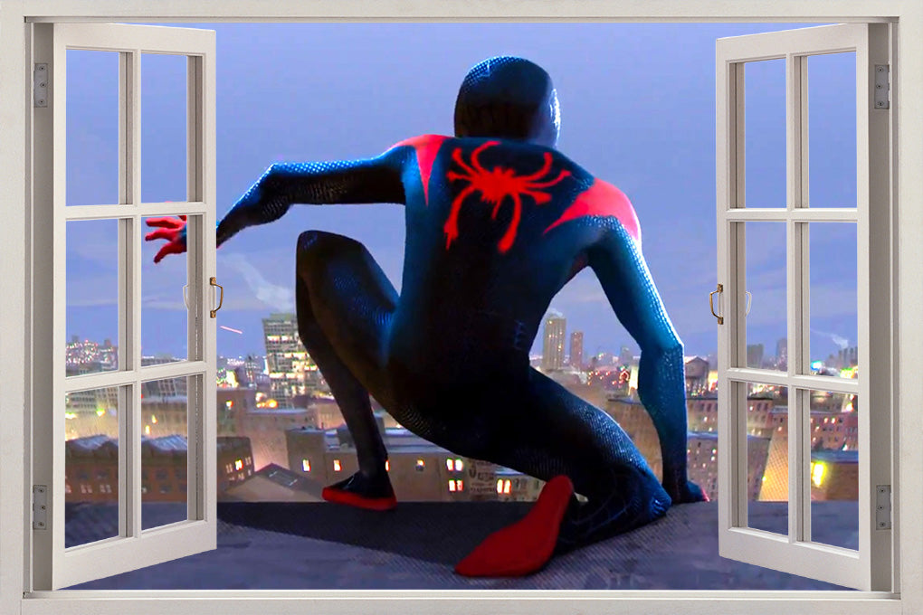 Super Heroes 3D Window Wall Sticker Decal W002