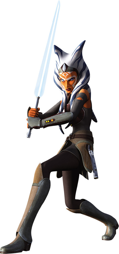 Ahsoka Tano Star Wars Wall Sticker Decal WC01