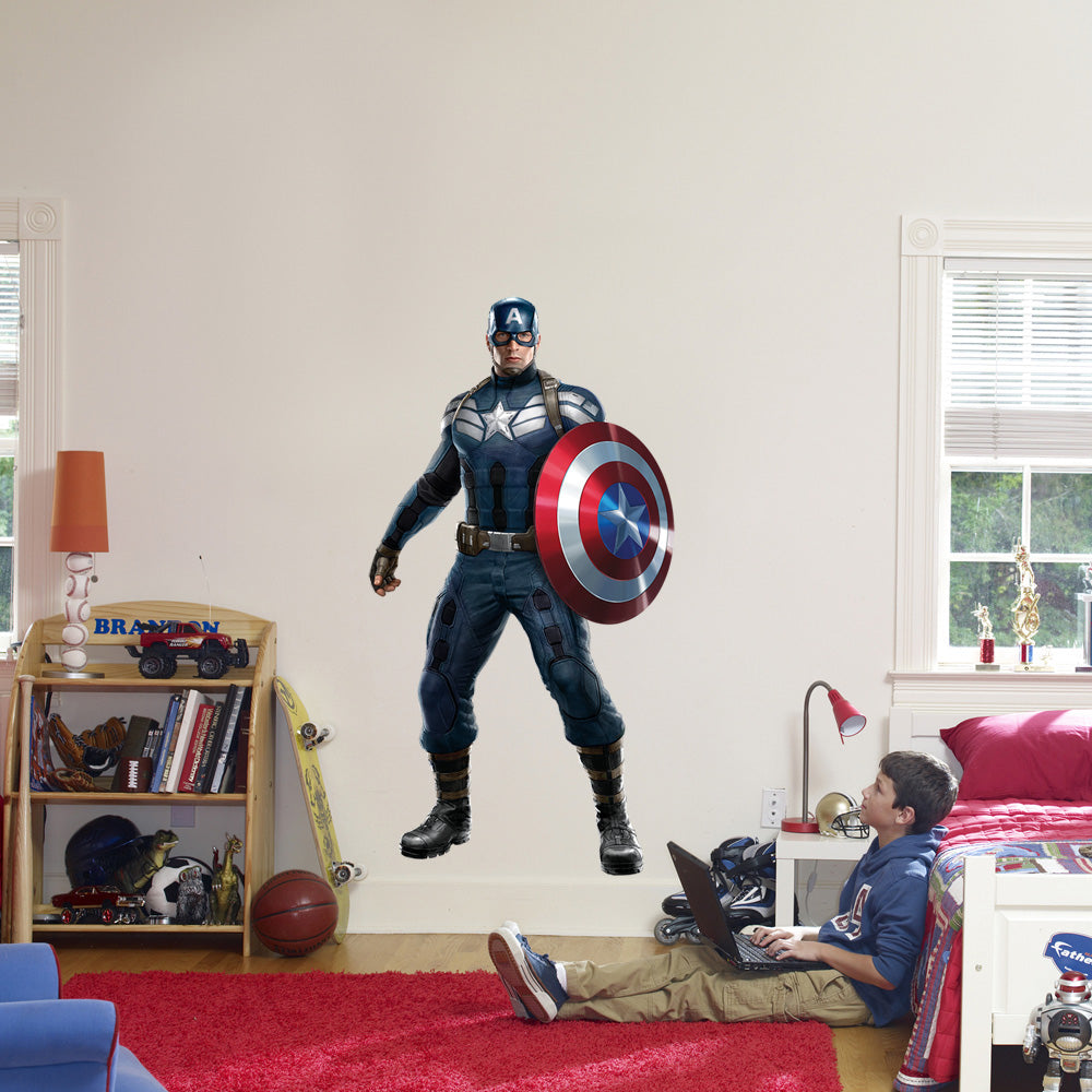 Captain America The Avengers Wall Sticker Decal WC03