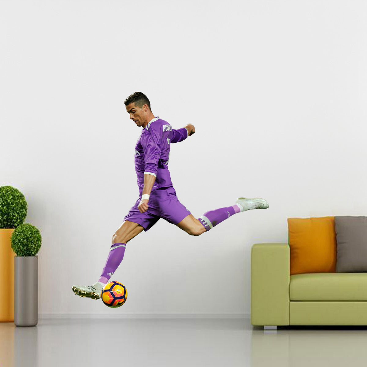 Cristiano Ronaldo Football Wall Sticker Decal WC05
