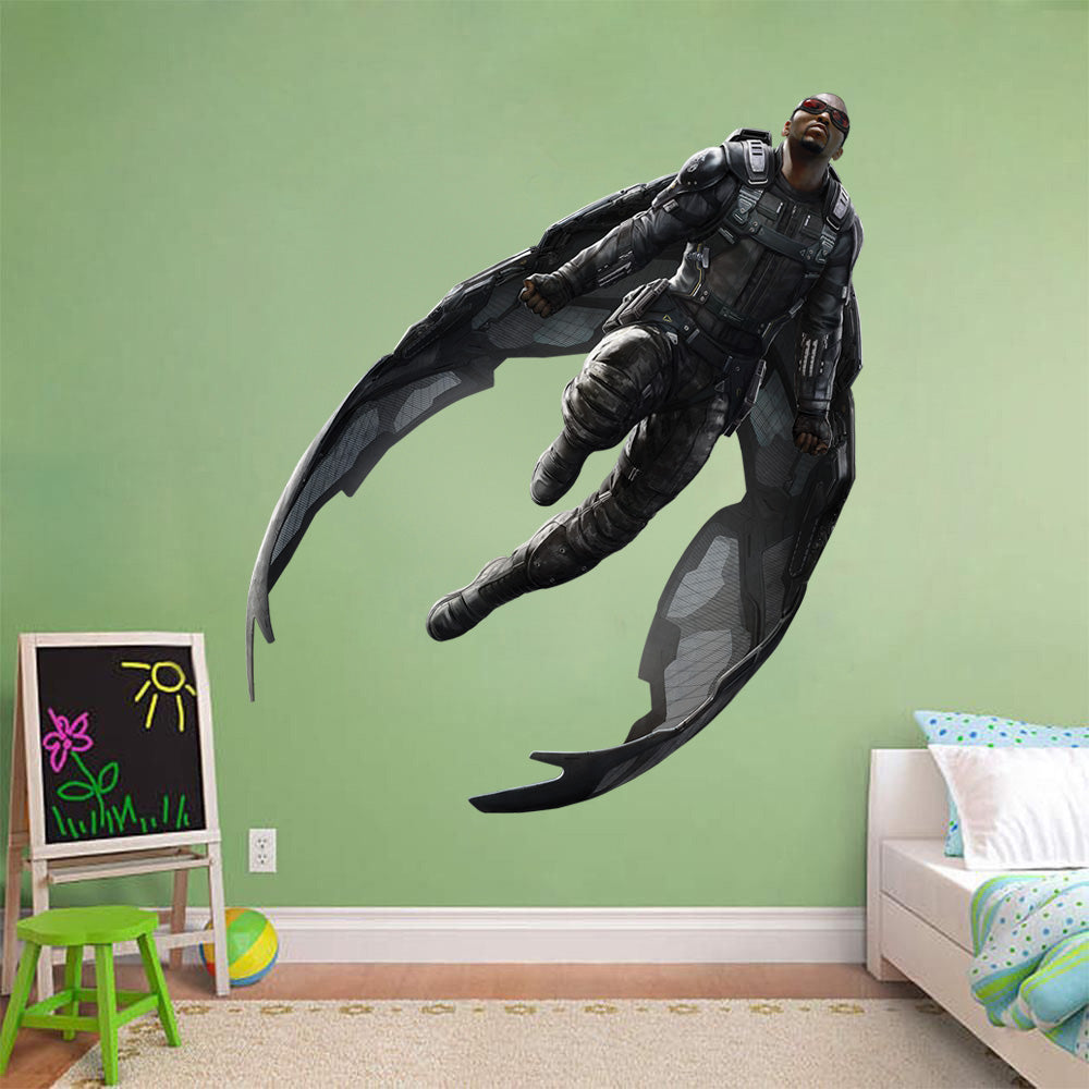 Falcon Sam Wilson The Avengers Superhero Wall Sticker Decal WC07