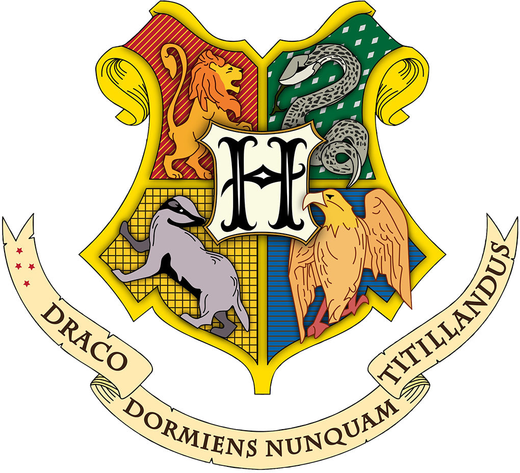 LOGO Poudlard Harry Potter autocollant mural wc11