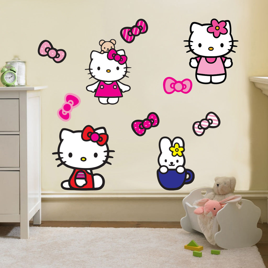 Hello Kitty Wall Stickers Decals WC146