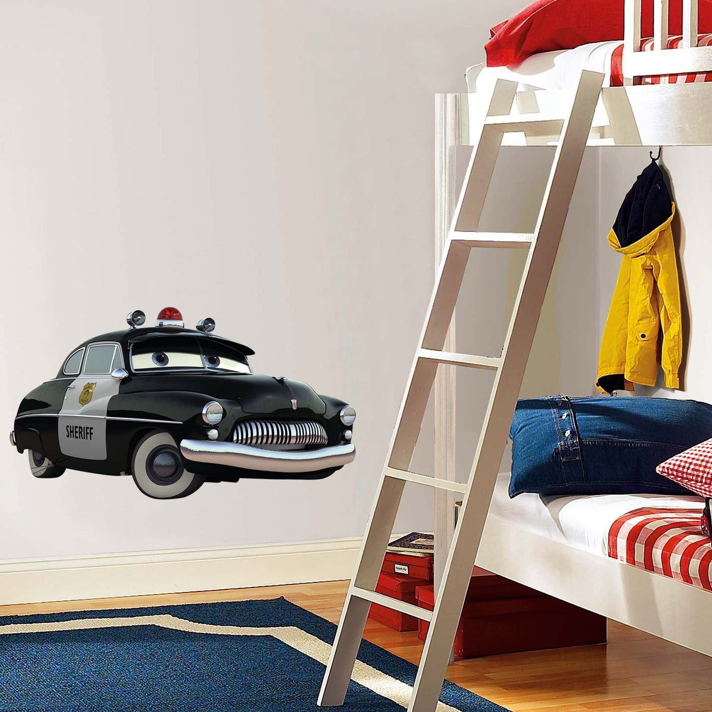 Sheriff Disney Cars Movie Wall Sticker Decal WC21
