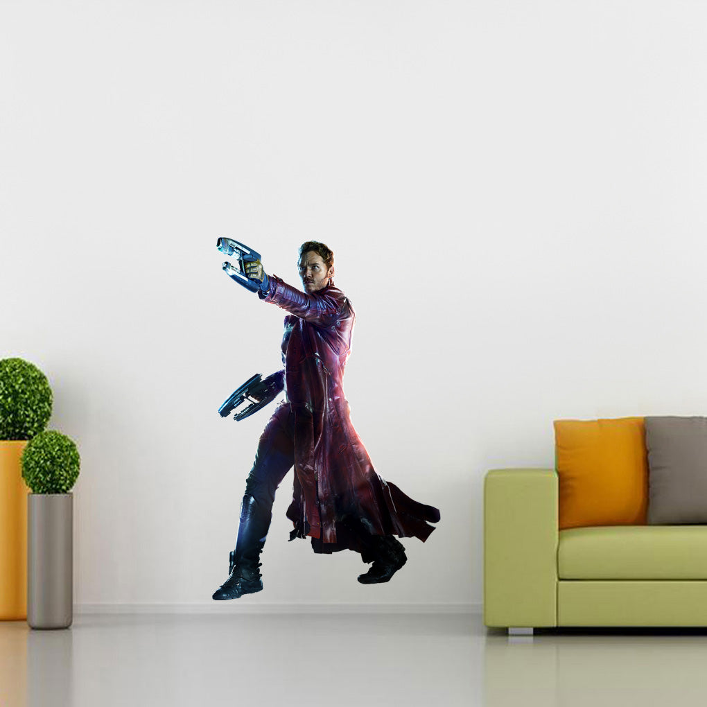 Peter Quail Starlord Superhero Wall Sticker Decal WC228