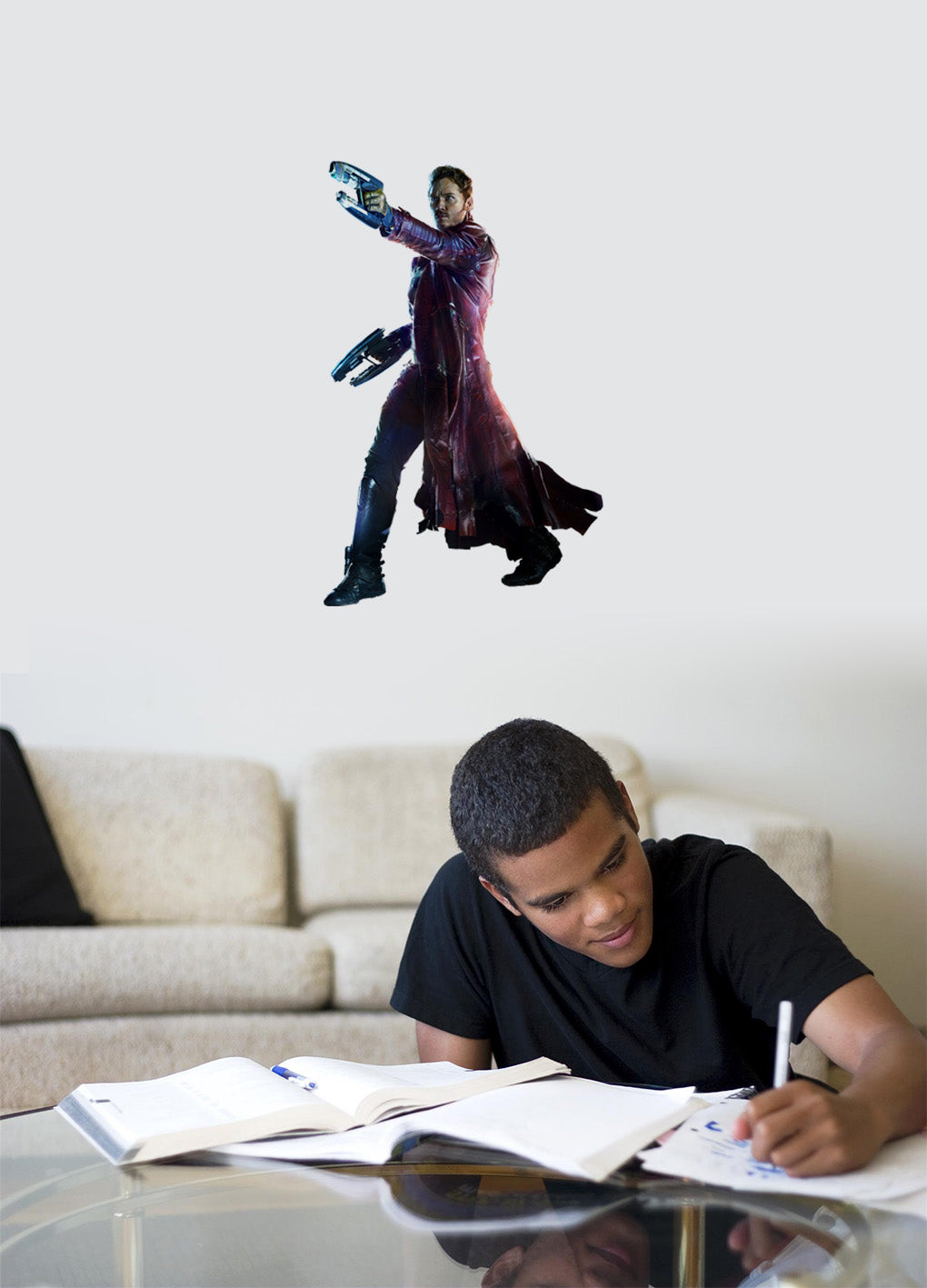 Peter Quail Starlord Superhero Wall Sticker Decal WC228